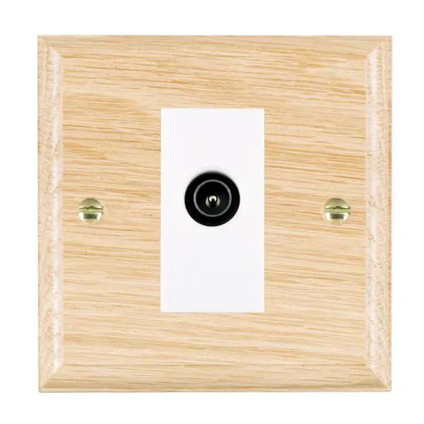 Wood Ovo L/O 1g Non-Isolated TV (Male)WH