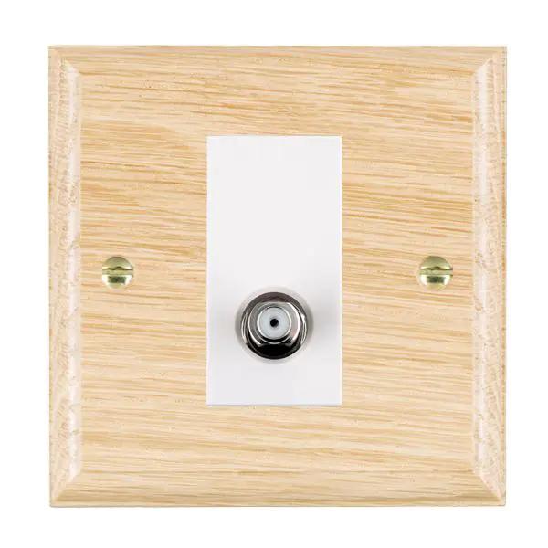 Wood Ovo L/O 1g No-Isolat Satellit WH