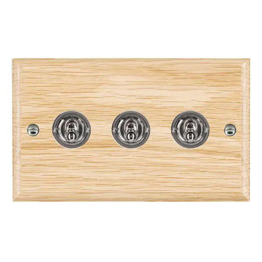 Wood Ovo L/O 3g 20AX 2Way Toggle BC