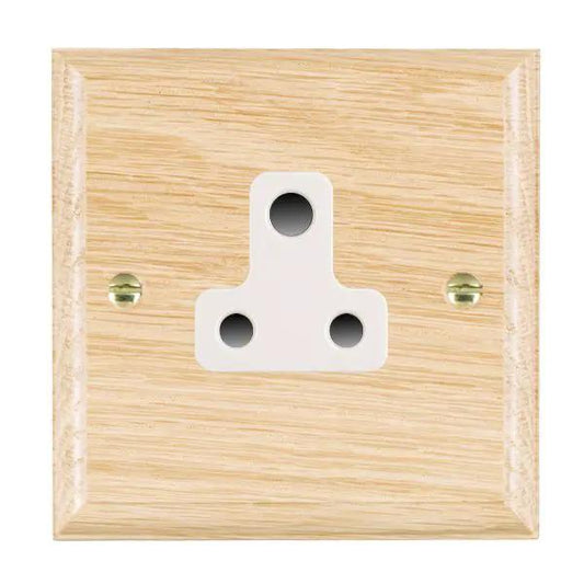Wood Ovo L/O 1g 5A Unswt Skt WH