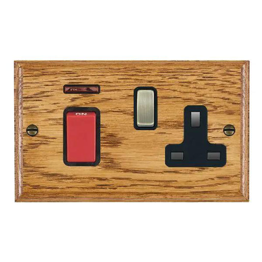 Wood Ovo M/O 45DP+N+SS1 Red/AB/BL