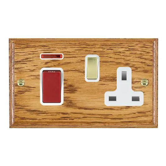 Wood Ovo M/O 45DP+N+SS1 Red/PB/WH