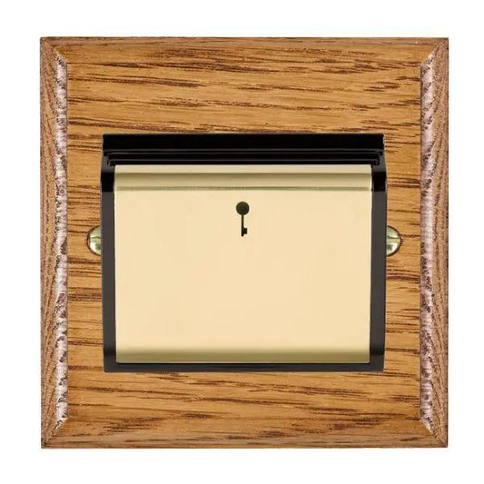 Wood Ovo M/O 10A (6AX) Card Swt PB/BL