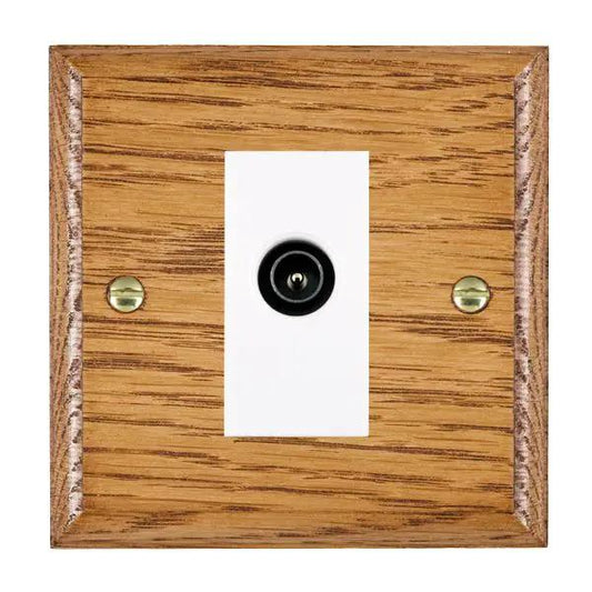 Wood Ovo M/O 1g Non-Isolated TV (Male)WH