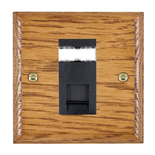 Wood Ovo M/O 1g RJ12 Unshielded BL