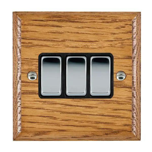 Wood Ovo M/O 3g 10AX 2 Way Rkr BC/BL