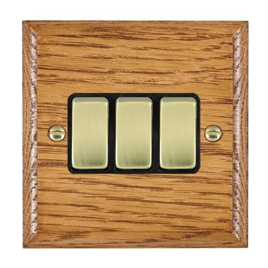 Wood Ovo M/O 3g 10AX 2 Way Rkr PB/BL