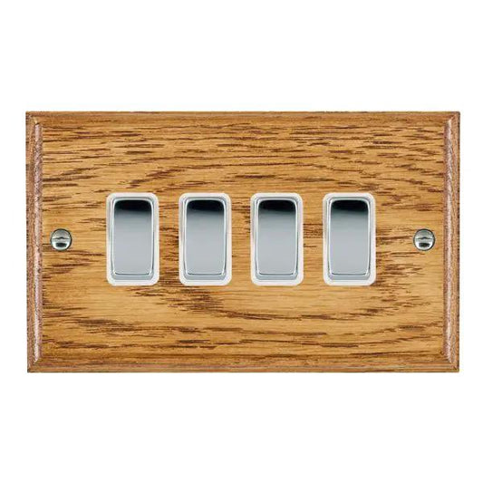 Wood Ovo M/O 4g 10AX 2 Way Rkr BC/WH