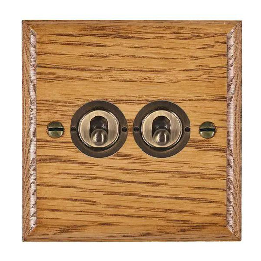 Wood Ovo M/O 2g 20AX 2Way Toggle AB