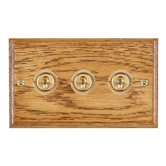 Wood Ovo M/O 3g 20AX 2Way Toggle PB