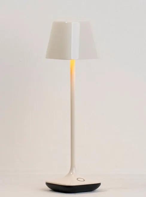 Franklite Wanderer Portable Table Lamp In Cream Ceramic - Exterior Lights Franklite Wanderer Portable Table Lamp In Cream Ceramic Exterior Lights
