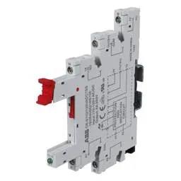 Relay ABB CR-S110/125VADC1SS 110-125V AC/DC, 250V AC DIN Rail Mount Relay Socket - Relay ABB CR-S110/125VADC1SS 110-125V AC/DC, 250V AC DIN Rail Mount Relay Socket