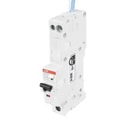 Electrical Lighting ABB 6A 1P+N 1 Module C Curve 10kA 30mA Type A RCBO - Electrical Lighting ABB 6A 1P+N 1 Module C Curve 10kA 30mA Type A RCBO