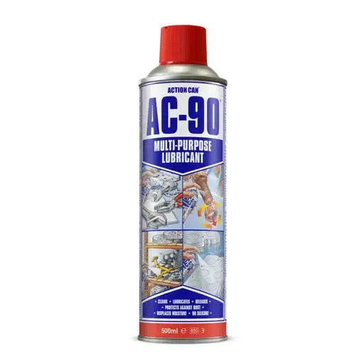 aerosals Action Can AC90 Multi Purpose Industrial Lubricant 500ml - aerosals Action Can AC90 Multi Purpose Industrial Lubricant 500ml