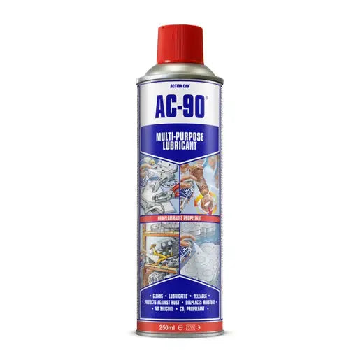 aerosals Action Can AC90 Multi Purpose CO2 Propellant Lubricant 250ml - aerosals Action Can AC90 Multi Purpose CO2 Propellant Lubricant 250ml