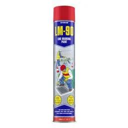 aerosals Action Can 750ml Line Marker Paint Red - aerosals Action Can 750ml Line Marker Paint Red