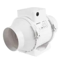 induct fans Airflow 100mm 4" Aventa Basic In-Duct Mixed Flow Fan - induct fans Airflow 100mm 4" Aventa Basic In-Duct Mixed Flow Fan