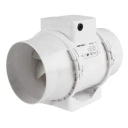 induct fans Airflow 125mm 5" Aventa In-Duct Mixed Flow Fan - induct fans Airflow 125mm 5" Aventa In-Duct Mixed Flow Fan