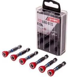Armeg Armeg Tic-Tac PZ2 Magnetic Screwdriver Bits (Pack of 6) - Tools Armeg Armeg Tic-Tac PZ2 Magnetic Screwdriver Bits (Pack of 6) Tools