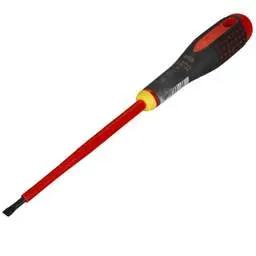 screwdriver Bahco 5.5mm Ergo™ Slotted VDE Screwdriver 1000V - screwdriver Bahco 5.5mm Ergo™ Slotted VDE Screwdriver 1000V