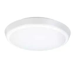 EMERGECNY LIGHTING Bell Deco Slim 18W LED Tri-Colour Emergency Bulkhead White - EMERGECNY LIGHTING Bell Deco Slim 18W LED Tri-Colour Emergency Bulkhead White