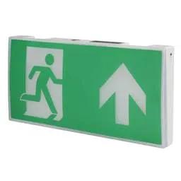EMERGECNY LIGHTING Bell Spectrum 4W LED Emergency Hinged Exit Box with Arrow Up Legend - EMERGECNY LIGHTING Bell Spectrum 4W LED Emergency Hinged Exit Box with Arrow Up Legend