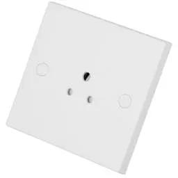 bg square edge BG 900 Series 2A 1 Gang Unswitched Socket White - bg square edge BG 900 Series 2A 1 Gang Unswitched Socket White