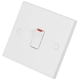 bg square edge BG 900 Series 20A DP Switch White - bg square edge BG 900 Series 20A DP Switch White