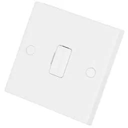 bg square edge BG 900 Series 13A DP Unswitched Fused Spur White - bg square edge BG 900 Series 13A DP Unswitched Fused Spur White