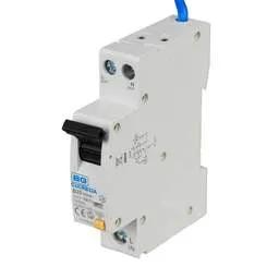 Electrical Lighting BG 32A 1P+N 1 Module B Curve 6kA 30mA Type A Compact RCBO - Electrical Lighting BG 32A 1P+N 1 Module B Curve 6kA 30mA Type A Compact RCBO