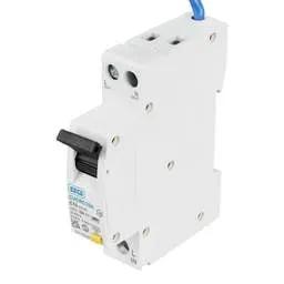 Electrical Lighting BG 10A 1P+N 1 Module C Curve 6kA 30mA Type A Compact RCBO - Electrical Lighting BG 10A 1P+N 1 Module C Curve 6kA 30mA Type A Compact RCBO