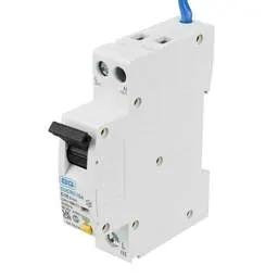 Electrical Lighting BG 16A 1P+N 1 Module C Curve 6kA 30mA Type A Compact RCBO - Electrical Lighting BG 16A 1P+N 1 Module C Curve 6kA 30mA Type A Compact RCBO