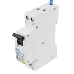 Electrical Lighting BG 32A 1P+N 1 Module C Curve 6kA 30mA Type A Compact RCBO - Electrical Lighting BG 32A 1P+N 1 Module C Curve 6kA 30mA Type A Compact RCBO