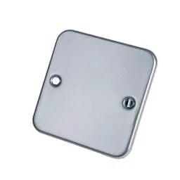 pvc back boxes BG 1 Gang Blank Plate Metal Clad - pvc back boxes BG 1 Gang Blank Plate Metal Clad