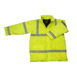 high vis Briggs - Medium Hi Vis Class 3 Site Jacket Yellow - Clothing Safety Vest Clothing high vis Briggs - Medium Hi Vis Class 3 Site Jacket Yellow Safety Vest