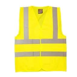 high vis Briggs - Medium Hi Vis Class 2 Waistcoat Yellow - Clothing Safety Vest Clothing high vis Briggs - Medium Hi Vis Class 2 Waistcoat Yellow Safety Vest