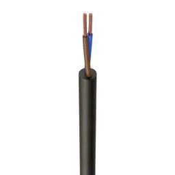 3183b 3182B 0.75mm² LSOH Round Flexible Cable Black (100m Drum) - 3183b 3182B 0.75mm² LSOH Round Flexible Cable Black (100m Drum)