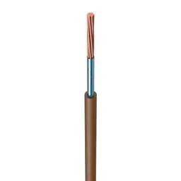 FIRE CABLE Prysmian 1.5mm² FP100 Fire Resistant Single Core Brown (100m Drum) - Fire Cable FIRE CABLE Prysmian 1.5mm² FP100 Fire Resistant Single Core Brown (100m Drum) Fire Cable