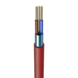 FIRE CABLE Prysmian 2.5mm² FP Plus Enhanced Fire Cable 2C+E Red (100m Drum) - Fire Cable FIRE CABLE Prysmian 2.5mm² FP Plus Enhanced Fire Cable 2C+E Red (100m Drum) Fire Cable