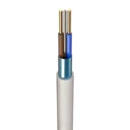 FIRE CABLE Prysmian 2.5mm² FP200 Gold Fire Cable 2C+E White (Cut Length Sold By The Metre) - Fire Cable FIRE CABLE Prysmian 2.5mm² FP200 Gold Fire Cable 2C+E White (Cut Length Sold By The Metre) Fire Cable