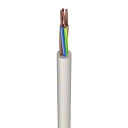 3183b H3185 1.0mm² LSOH Round Flexible Cable White (50m Drum) - 3183b H3185 1.0mm² LSOH Round Flexible Cable White (50m Drum)