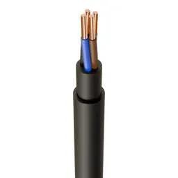 nyy 2.5mm² 4 Core Power and Control Cable Black (Cut Length Sold By The Metre) - nyy 2.5mm² 4 Core Power and Control Cable Black (Cut Length Sold By The Metre)