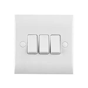 saxby cruved edge Curved Edge 10AX 3G 2-Way Switch - saxby cruved edge Curved Edge 10AX 3G 2-Way Switch