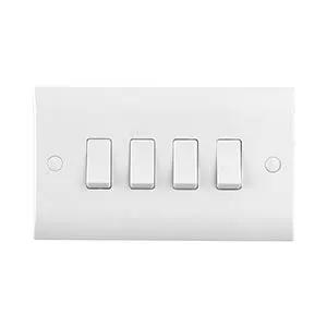 saxby cruved edge Curved Edge 10AX 4G 2-Way Switch - saxby cruved edge Curved Edge 10AX 4G 2-Way Switch