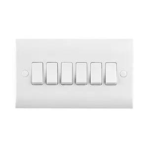 saxby cruved edge Curved Edge 10AX 6G 2-Way Switch - saxby cruved edge Curved Edge 10AX 6G 2-Way Switch