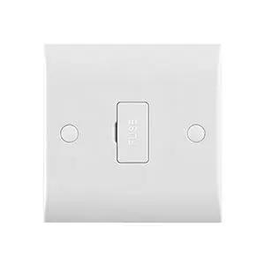 saxby cruved edge Curved Edge 13A Unswitched Fused Spur Unit - saxby cruved edge Curved Edge 13A Unswitched Fused Spur Unit