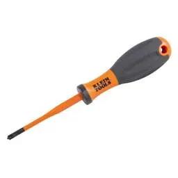 screwdriver Klein SL/PZ1 VDE Insulated Slim Tip Screwdriver - screwdriver Klein SL/PZ1 VDE Insulated Slim Tip Screwdriver