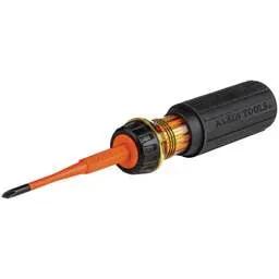screwdriver Klein Flip-Blade Insulated Screwdriver Ph1 and SL Bit - screwdriver Klein Flip-Blade Insulated Screwdriver Ph1 and SL Bit
