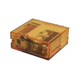 Relay Finder - 8 Pin 230V AC 16A 1 Pole Miniature Plug In Relay - Relay Finder - 8 Pin 230V AC 16A 1 Pole Miniature Plug In Relay