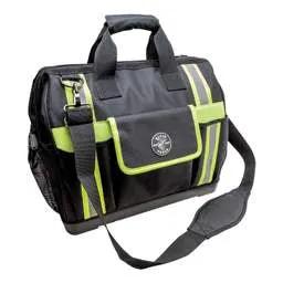 high vis Klein Tradesman Pro High Visibility Tool Bag - Clothing Safety Vest Clothing high vis Klein Tradesman Pro High Visibility Tool Bag Safety Vest